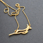 "Bokkie" sterling silver or gold pendant