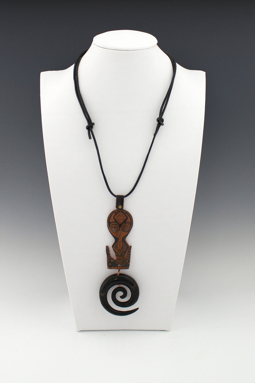 Long brass spike studs, hammered finish, tribal earrings – Nohline Art  Jewelry