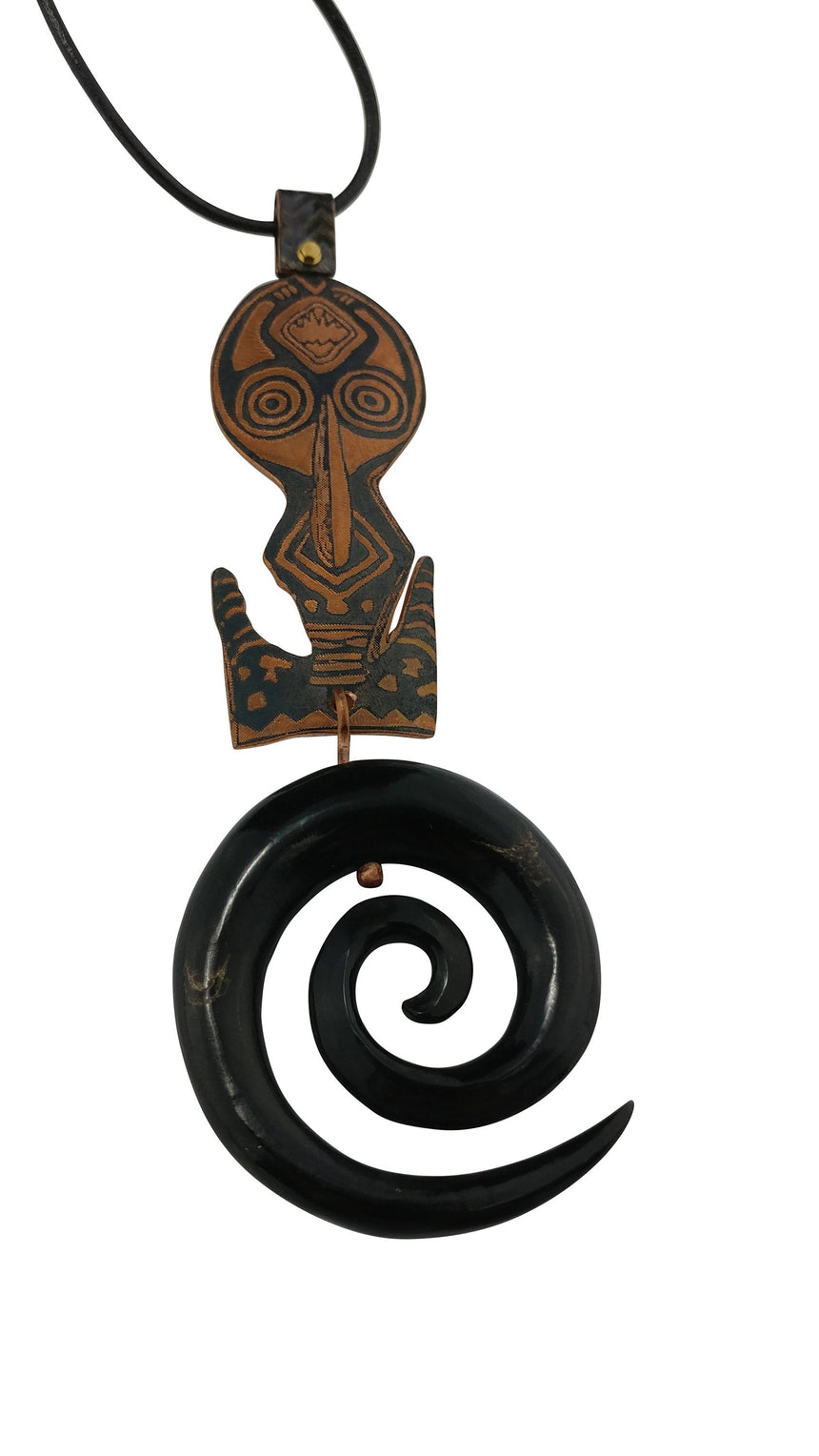 Long brass spike studs, hammered finish, tribal earrings – Nohline Art  Jewelry